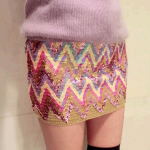 Shinning Zigzag Pattern Se..
